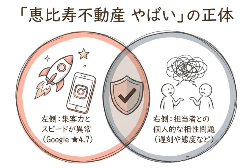 恵比寿不動産はやばい?評判・口コミを良い・悪い両面から調べた結果【2026年】
