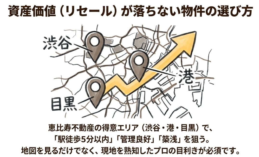 資産価値(リセール)が落ちない物件の選び方