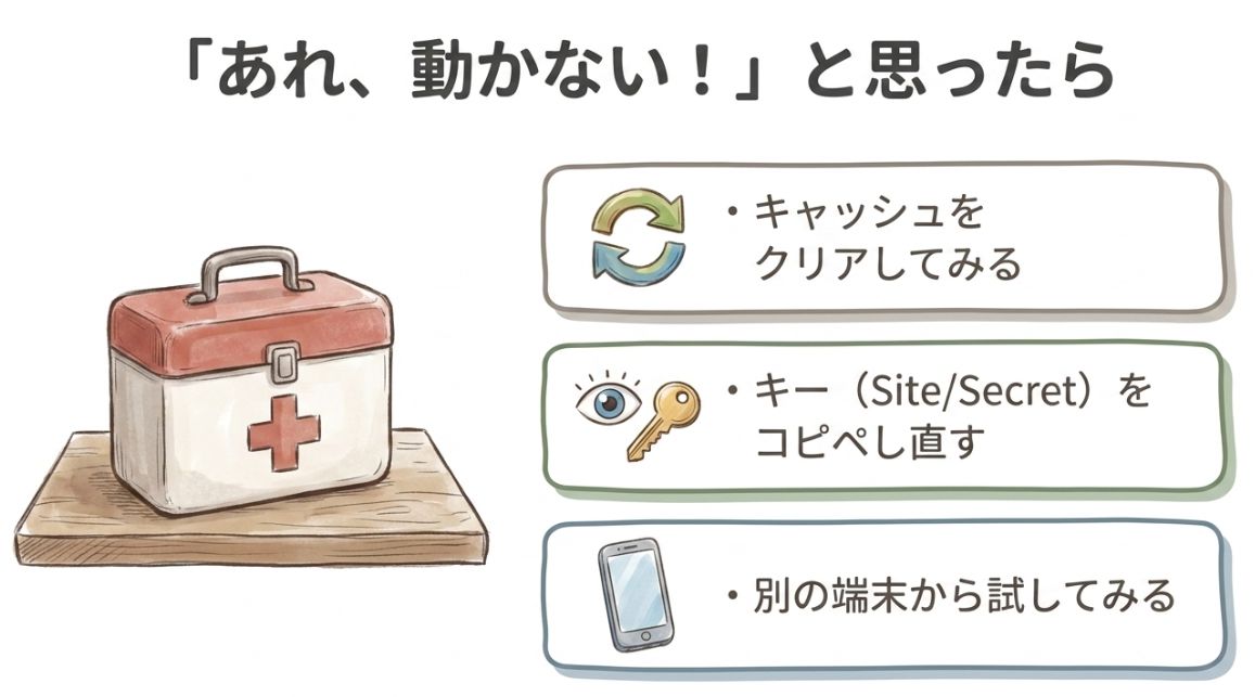 あれ?動かない!と思ったら