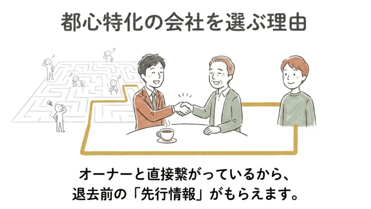 都心エリア特化の不動産会社を選ぶべき理由