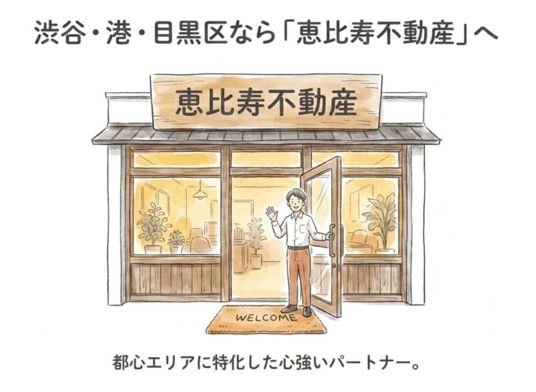 都心の渋谷区・港区・目黒区で未公開物件を探すなら「恵比寿不動産」